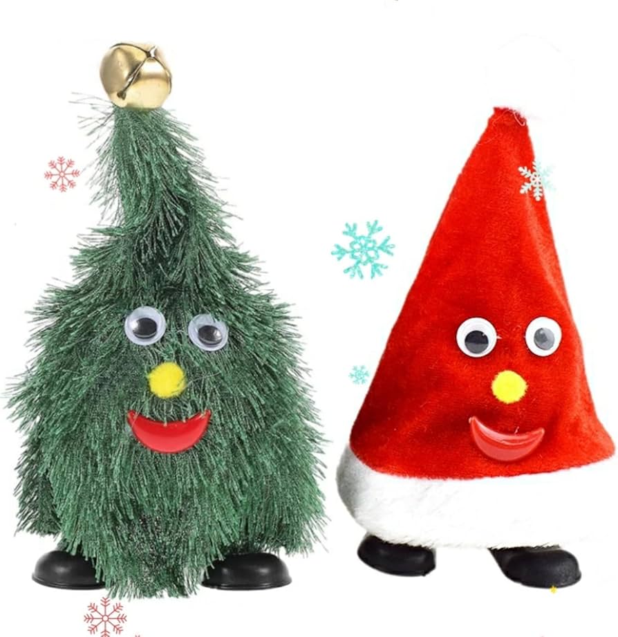 もういくつ寝ると クリスマスツリー 踊るサンタ人形 Xmas飾りセット Amazon | GaeYea クリスマスツリー 歌う 踊る ダンシング ツリー